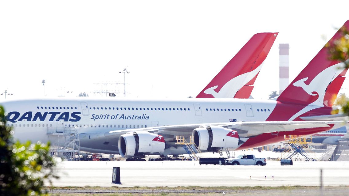Vorerst gehen die Qantas-A380 nicht in die Luft.