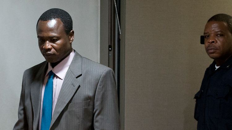 Ongwen vor Gericht.