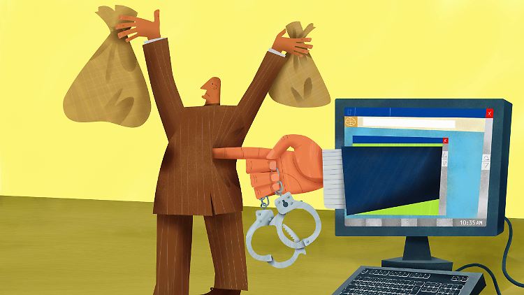 Cyber-Erpresser versuchen mit Ransomware, an Geld zu kommen.