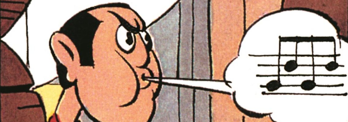 Das rote Halstuch hat Lucky Luke 1946 schon - aber ansonsten sieht er sehr ungewohnt aus.