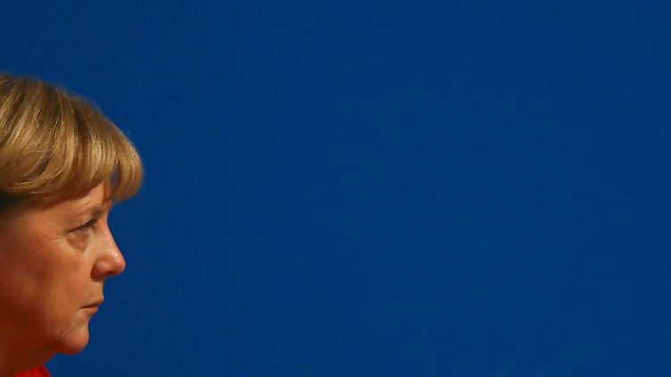 Merkel auf dem CDU-Parteitag in Essen. 