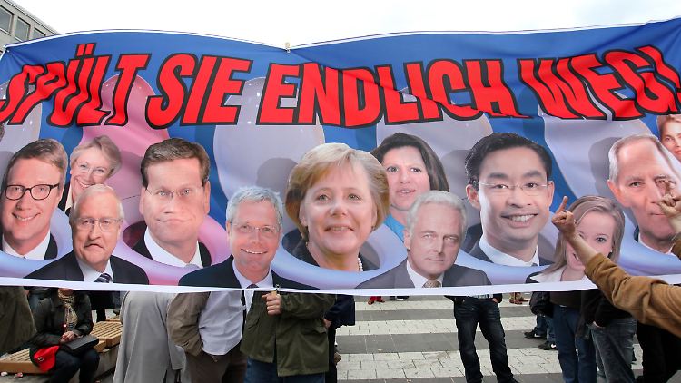 Klare Worte, was nach Ansicht der Gewerkschaften mit der Regierung geschehen soll.