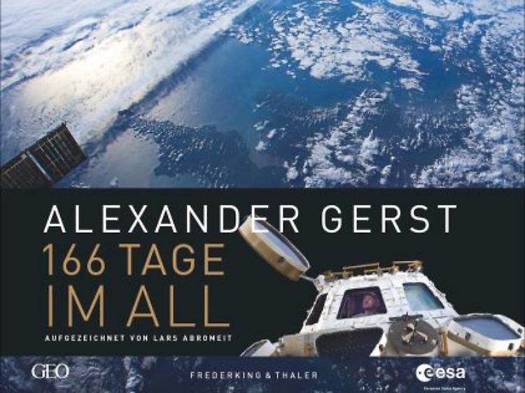 Faszinierende Bilder, eindrücklicher Text: "166 Tage im All" ist für 39,99 Euro zu haben. Alexander Gerst spendet seine Einnahmen aus diesem Buch zugunsten von Unicef.