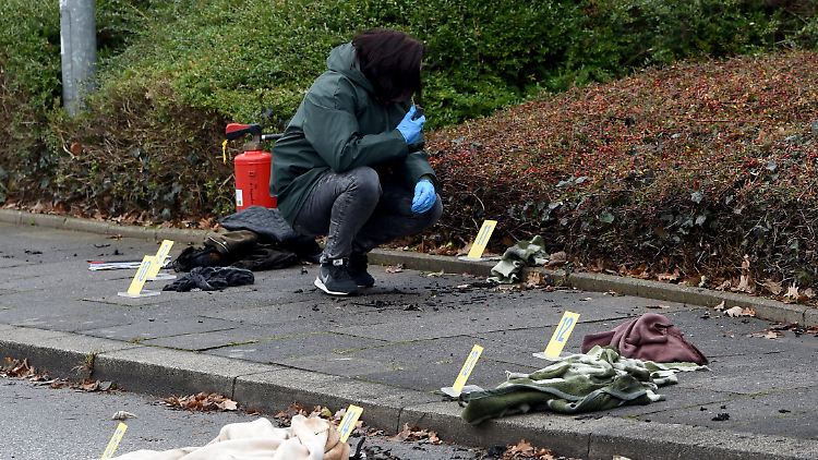 Die Attacke war vor einer Klinik in Kronshagen nahe Kiel passiert.