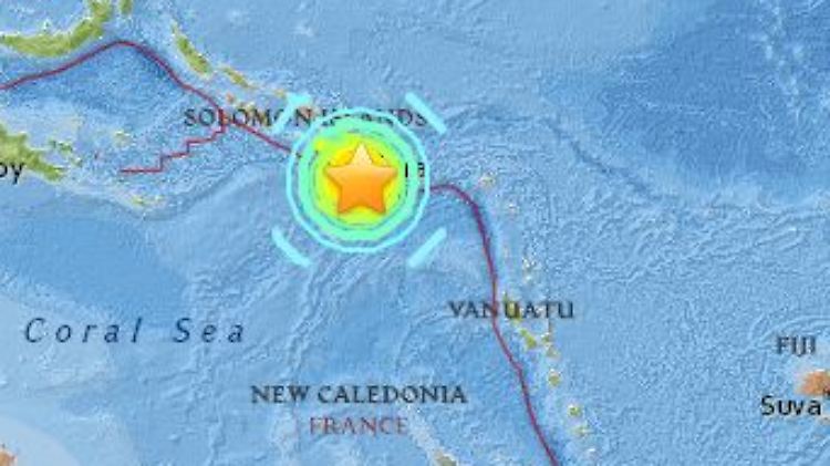 Die Tsunami-Warnung gilt für die Küstengebiete der Salomonen, Vanuatu, Papua Neu Guinea, Nauru, Neukaledonien, Tuvalu und Kosrae.