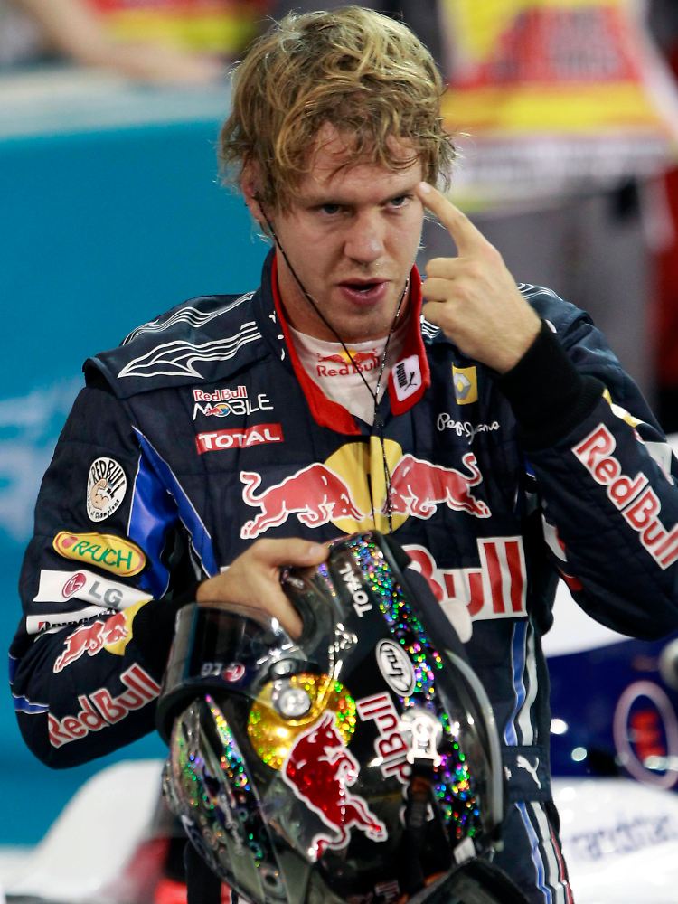 Zu allem bereit: Sebastian Vettel.