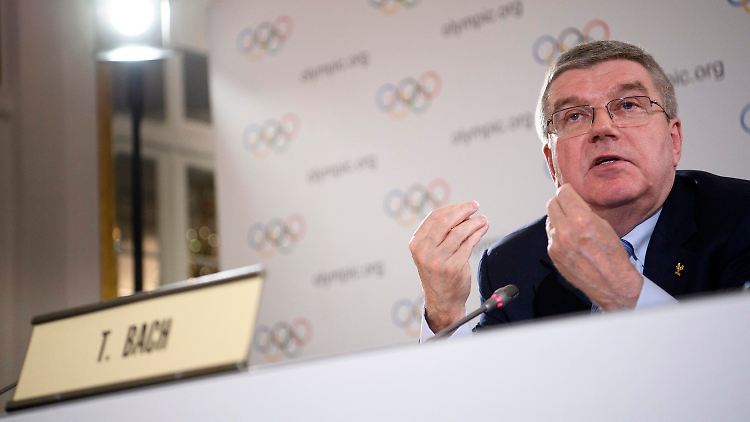 Unter selbst auferlegtem Druck: Thomas Bach.