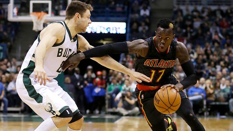 "Dennis the Menace": Gegen Milwaukee war Nationalspieler Schröder ein Sieggarant für die Atlanta Hawks.