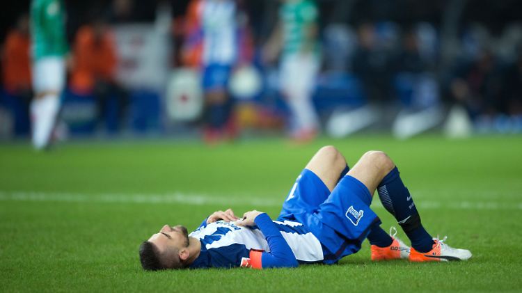 Zeigten über weite Strecken nicht genug Einsatz: die Hertha-Spieler