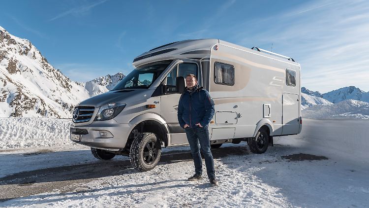 Wenn das gestatte wäre, könnte man mit dem Hymer ML-T 580 auf dem Timmeljoch campen.