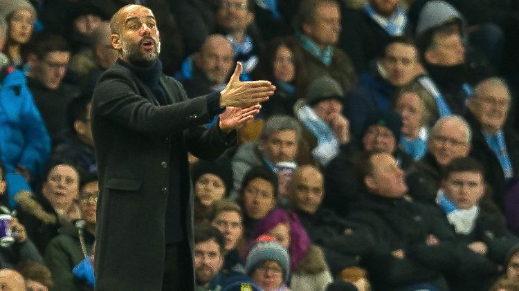 Läuft grade nicht so gut für ihn: ManCitys Trainer Guardiola (Archivbild)