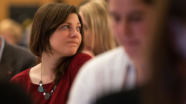 Enttäuscht: Johanna Uekermann würde gern in den Bundestag.
