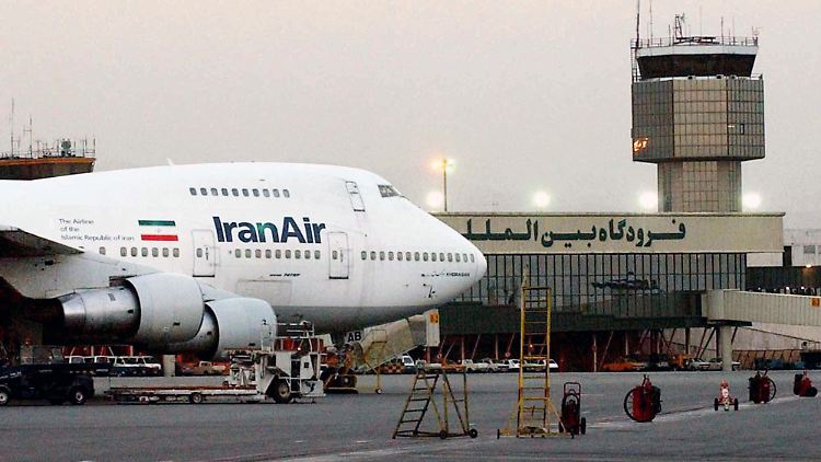 Boeing 747 der Iran Air am Flughafen Teheran