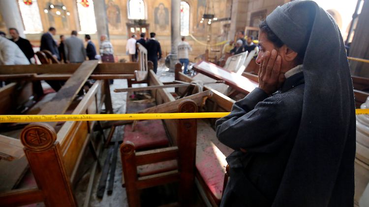 Die Markuskathedrale in Kairo ist auch Sitz des koptischen Papstes.