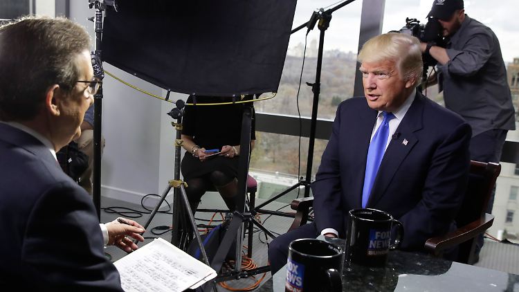 Im Gespräch mit Chris Wallace von "Fox News Sunday" sagte Donald Trump, er wolle sich von China nichts vorschreiben lassen.