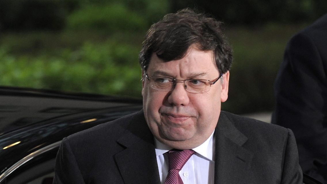 Schwere Tage für Brian Cowen.