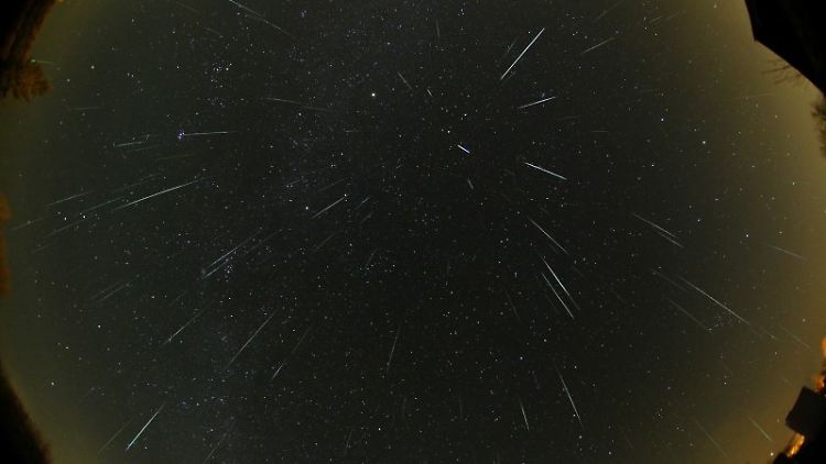 Die Geminiden sind der stärkste Meteorstrom des Jahres.