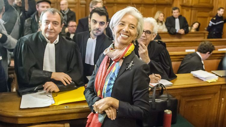 Weist die Vorwürfe von sich: Christine Lagarde.