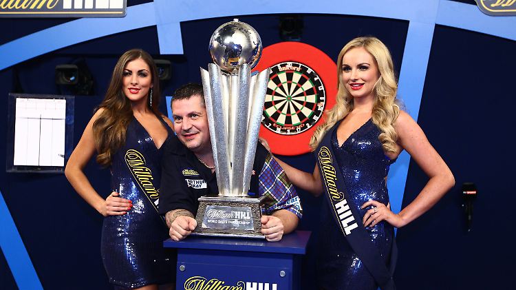 Gary Anderson ist Titelverteidiger.