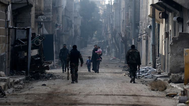 Noch immer leben rund 250.000 Menschen im Ostteil von Aleppo. 