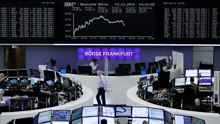 Der Dax am Dienstag: Nach einem schwachen Start "nährt die Rally die Rally".