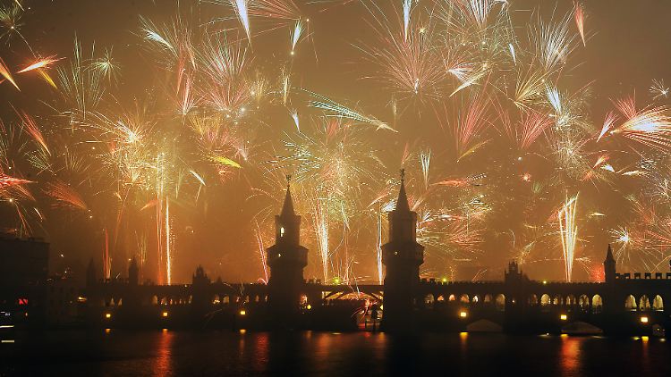 In Berlin geht es zu Silvester richtig rund.