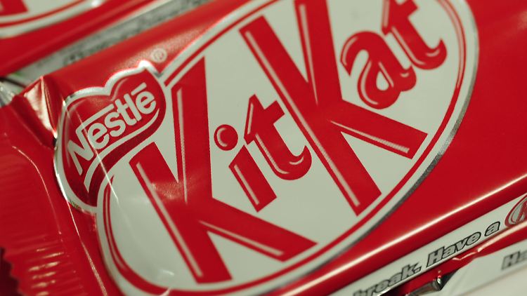 Bei Kitkat wird um die Form der Schokolade gestritten. 