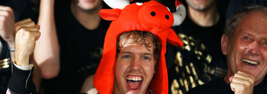 "Das ist unser Moment": Sebastian Vettel.