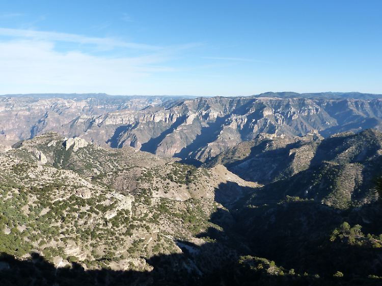 Erinnert an den berühmten Grand Canyon in den USA: der Kupfercanyon (Barranca del Cobre) in Mexiko.