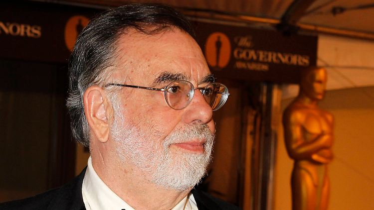Zumindest er ließ sich die Zeremonie nicht entgehen: Francis Ford Coppola.