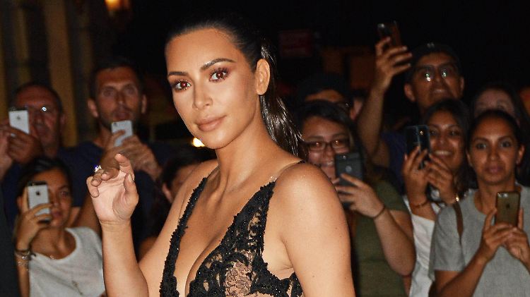 Hielt sich die vergangenen Wochen über bedeckt: Kim Kardashian.