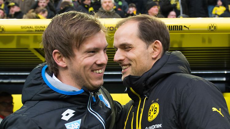 Zwei Profis: Julian Nagelsmann und Thomas Tuchel.