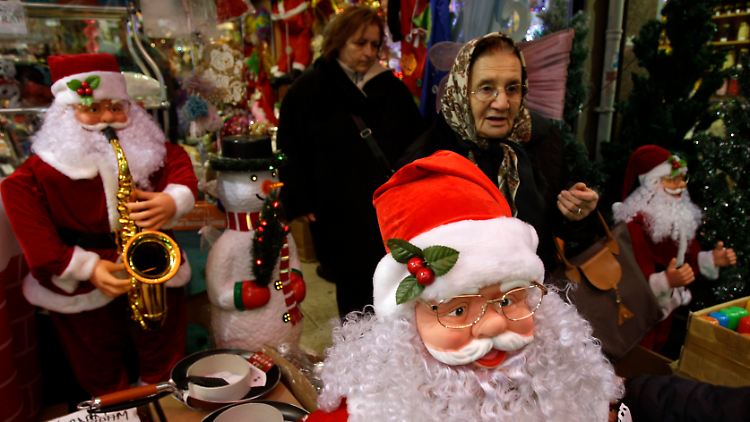 Weihnachten 2008 in Istanbul: Als kommerzielles Fest wurde Weihnachten am Bosporus in den vergangenen Jahren eigentlich immer beliebter.