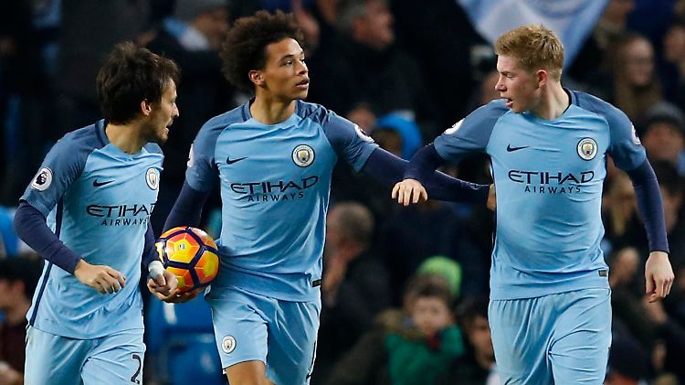 Leroy Sané hat getroffen. Zum ersten Mal in der Premier League.