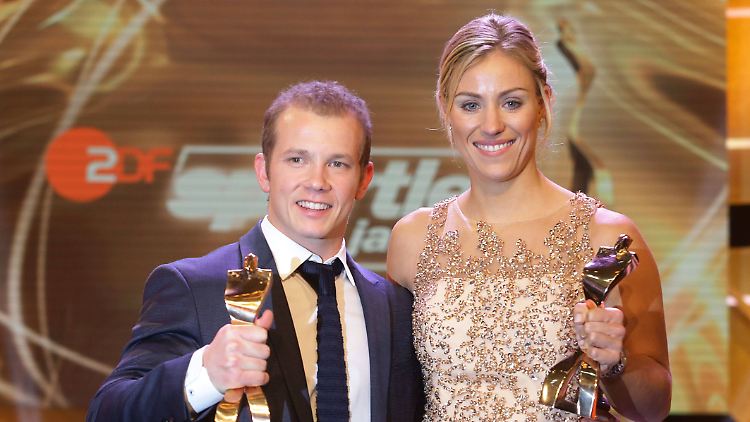 Fabian Hambüchen und Angelique Kerber