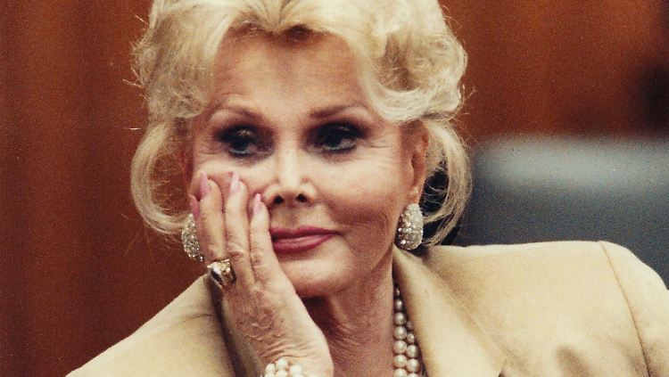 Zsa Zsa Gabor, im Jahr 1990