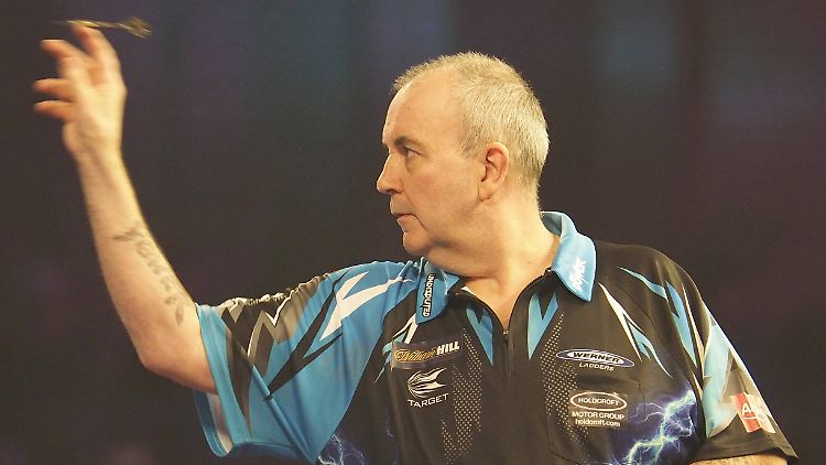 Lockerer Auftakt: Phil Taylor.
