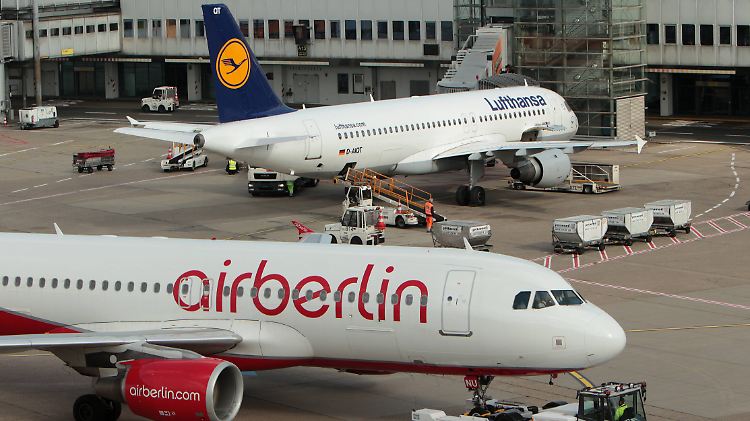 Lufthansa und Air Berlin werden künftig zusammenarbeiten.