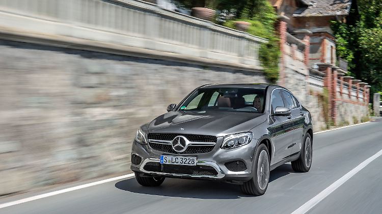 Optisch vermittelt das Mercedes GLC Coupé den Eindruck, als gäbe es keine Sportart, die es nicht beherrscht.