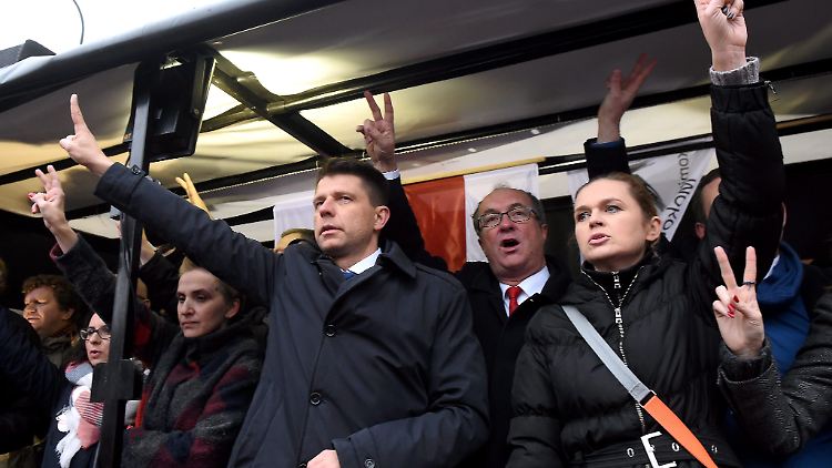 Im ganzen Land gab es Proteste gegen die Pläne der polnischen Regierung.
