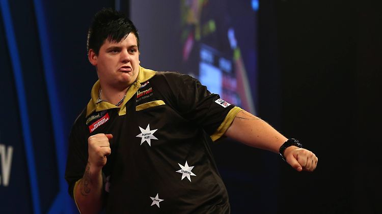 Der kommende Mann im Darts: Corey Cadby.