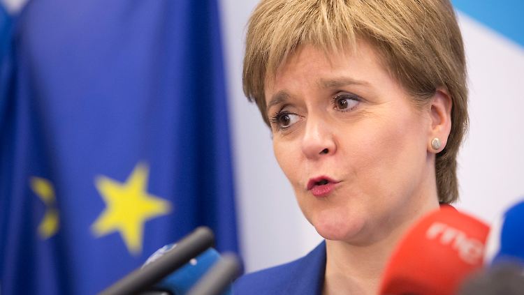 Verfechterin Europas: Die schottische Regierungschefin Nicola Sturgeon.