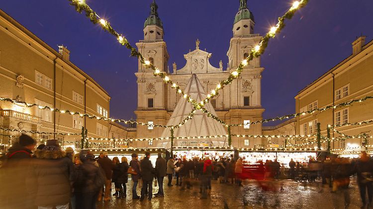 Ein Weihnachtsmarkt in Salzburg sollte Ziel des Anschlags werden, glauben die Ermittler.