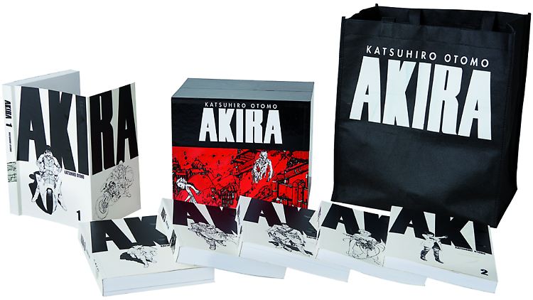 Die "Akira"-Box enthält alle sechs Bände in der Farbausgabe. Erschienen bei Carlsen, insgesamt 2208 Seiten in Klappenbroschur, 199,10 Euro.