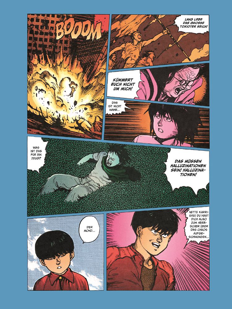 Otomos dynamischer Stil in "Akira" beeinflusste unzählige Zeichner auch im Westen.