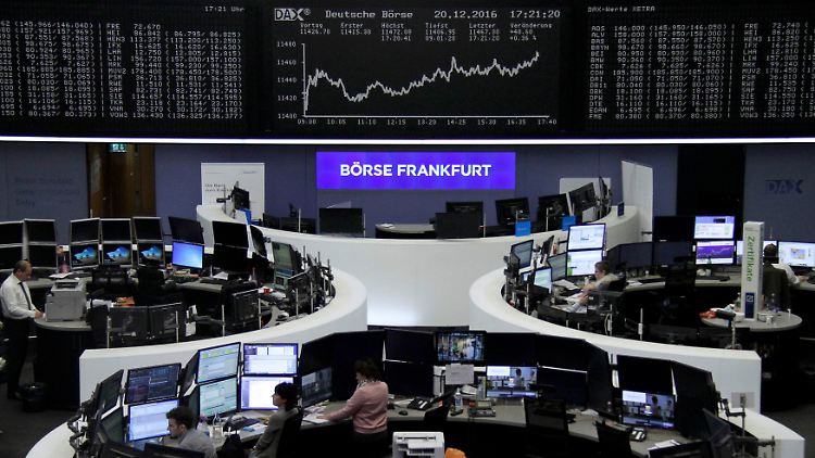 Der Anstieg fällt moderat aus, dennoch reicht es beim Dax für einen neuen Jahreshöchstwert.
