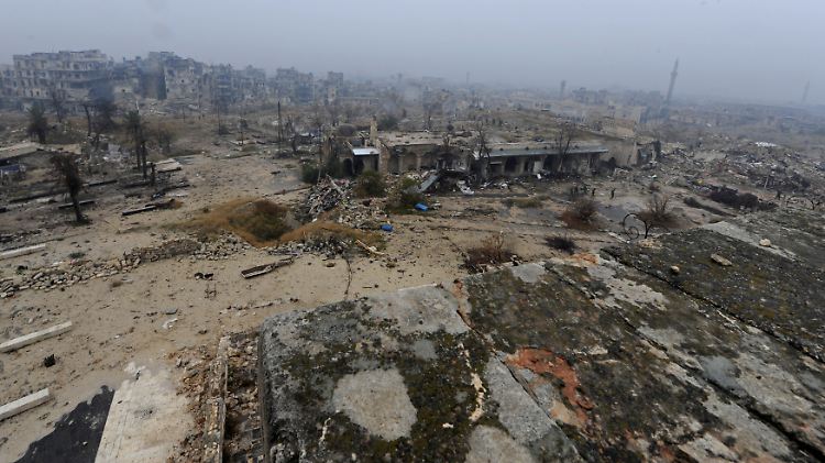 Die Altstadt von Aleppo.