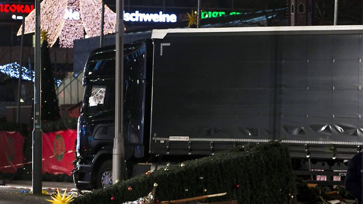 Das Handy wurde nahe dem Lkw gefunden.