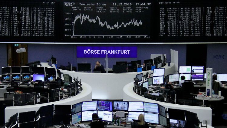 Fast ausschließlich seitwärts geht es mit dem Dax zur Wochenmitte.