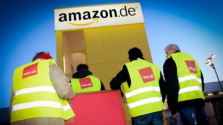 Verdi bestreikte Amazon an 55 Tagen im vergangenen Jahr.